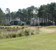 No. 8 at Cimarrone Golf Club in Jacksonville, Florida, is a dogleg left around water.