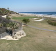 The fifth hole is the first of back-to-back par 3s on the front side of Ocean Links. 