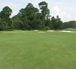 There is a pattern with the bunker complex at many of the greens at Queen's Harbour Yacht & Country Club. Chances are, they are on the right side of the green.