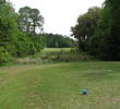 From the tips, the par-5 12th hole at the Country Club of Orange Park starts off skinny.