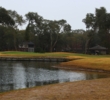 The par-4 sixth at the Golf Club of Amelia Island doglegs left to this green. 