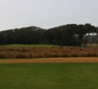 A marsh divides the 14th fairway from the green at the Golf Club of Amelia Island.