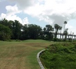 The 13th hole at Queen's Harbour Yacht and Country Club is a 174-yard par 3.