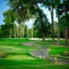 A view from Hyde Park Golf Club with undulating path in foreground