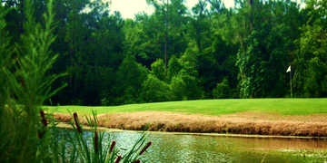 A view of green at Deerfield Lakes Golf Course